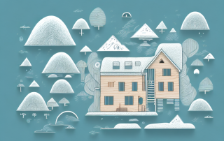 A picturesque wooden house