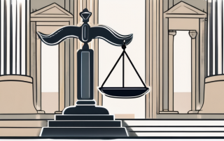 A balanced scale with a contract on one side and a shield symbolizing protection on the other