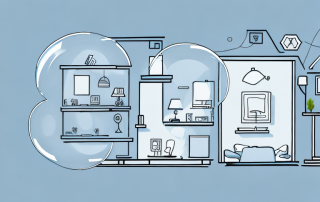 A rental apartment with visible household items like furniture