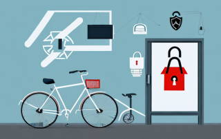 A secure home with various safety measures in place