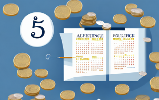 A golden scale balancing a life insurance policy document and a pile of coins