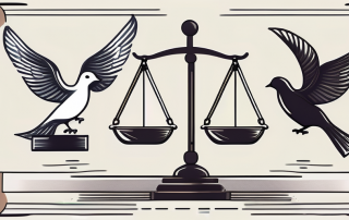 A balanced scale symbolizing justice