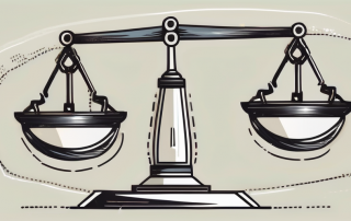 A balanced scale symbolizing justice