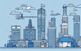 A variety of buildings