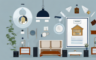 A home interior with various valuable items such as furniture