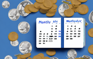 A wallet with coins and bills spilling out