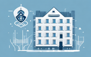 A sturdy residential building