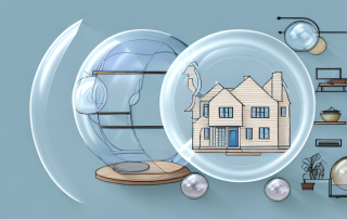 A home with various household items like furniture