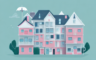 A variety of residential buildings