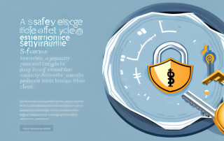 A safe with a key and a nest egg inside