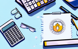 A life insurance policy document next to a calculator and a piggy bank