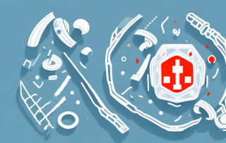 A broken bone symbol