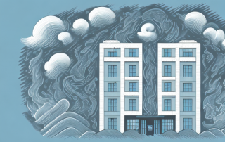 A residential building with visible elements such as a roof