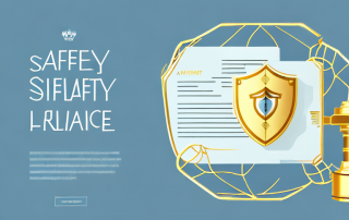 A safety net under a symbolic life insurance policy document