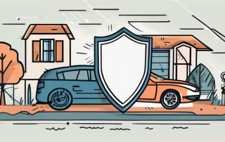 A safety shield symbolically representing a liability insurance