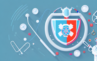 A protective shield symbolizing insurance