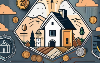 A protective shield symbolizing the bruderhilfe haftpflichtversicherung surrounded by various icons representing different tariffs