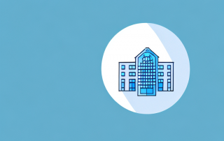 A residential building with a protective bubble around it