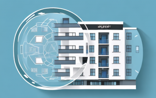 A well-protected apartment building