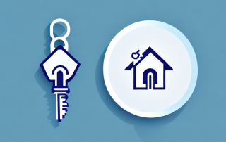 A residential building with a protective bubble around it