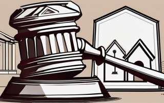 A house and a gavel
