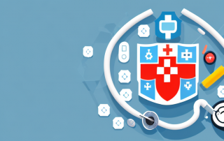 A protective shield symbolizing private insurance