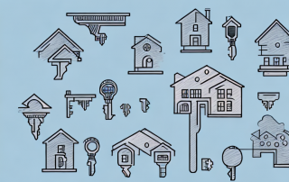 A variety of home insurance policies represented as different types of keys