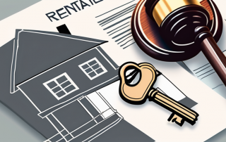 A set of keys on top of a legal document