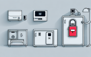 A cozy apartment with visible insurance policies like a fire extinguisher