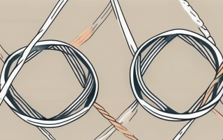 Two wedding rings intertwined