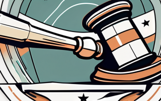 A shield and a gavel