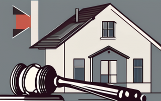A house and a gavel