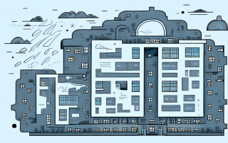 A residential building with visible elements such as a roof