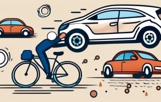 Various symbols representing common accidents like a car