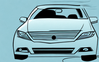 A car with an open door and a visible empty space where a radio or gps system used to be