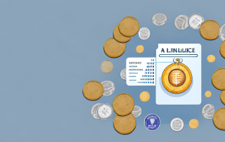 A wallet with coins and a life insurance policy document