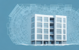 A residential building being protected by a transparent