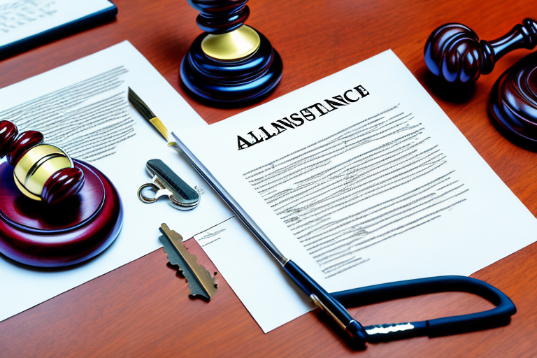 A set of keys on a table next to a lease agreement