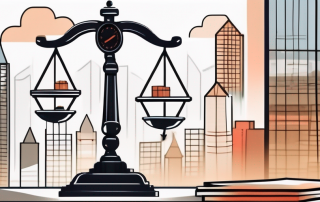 A balanced scale with different insurance policy documents on each side
