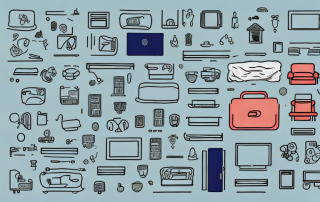 A house divided into two halves