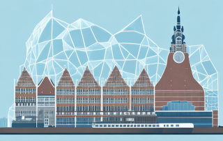 Iconic buildings in hamburg