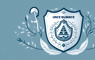 A life insurance policy document next to a shield