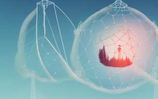 A safety net under a high wire