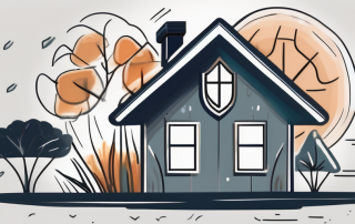 A house being protected by a shield