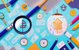 Various insurance policies in the form of colorful shields