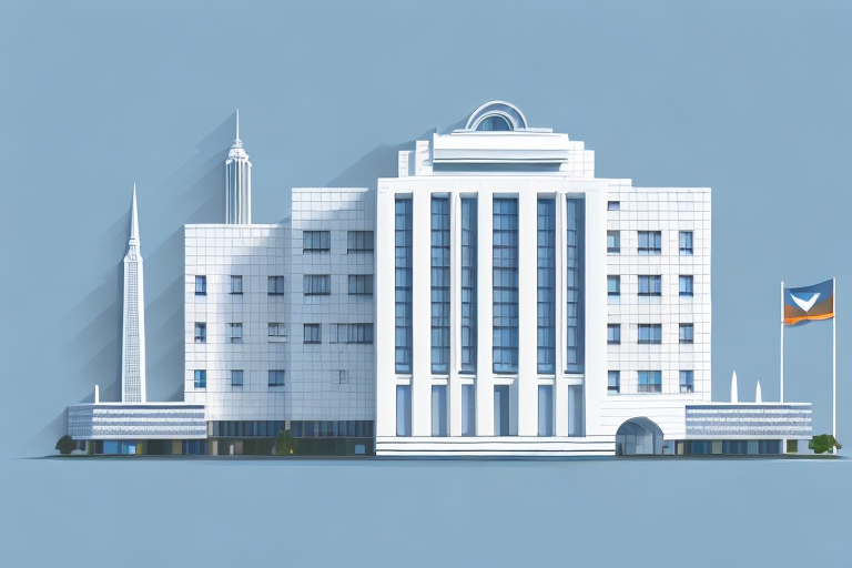 Two contrasting buildings