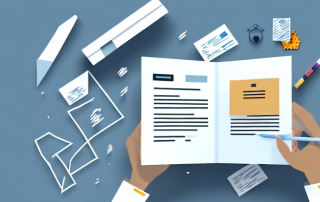 A broken rolladen (roller shutter) in an apartment setting with a document symbolizing an insurance policy nearby