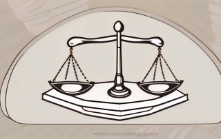 A balanced scale symbolizing justice