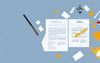 A house under construction with various insurance policy documents scattered around