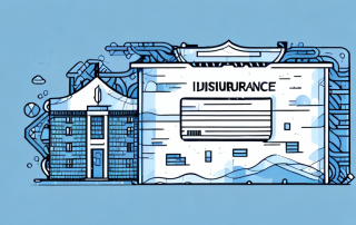 A building with a protective shield around it